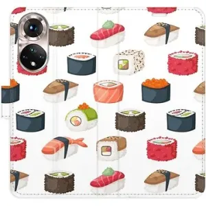 iSaprio flip pouzdro Sushi Pattern 02 pro Honor 50 / Nova 9