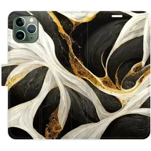 iSaprio flip pouzdro BlackGold Marble pro iPhone 11 Pro