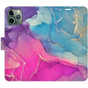 iSaprio flip pouzdro Colour Marble 02 pro iPhone 11 Pro