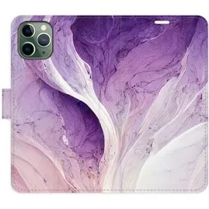 iSaprio flip pouzdro Purple Paint pro iPhone 11 Pro