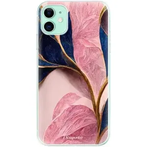 iSaprio Pink Blue Leaves pro iPhone 11
