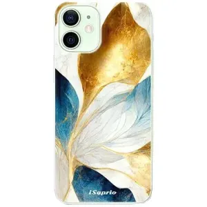 iSaprio Blue Leaves pro iPhone 12 mini #5122398