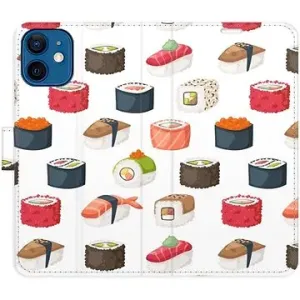 iSaprio flip pouzdro Sushi Pattern 02 pro iPhone 12 mini
