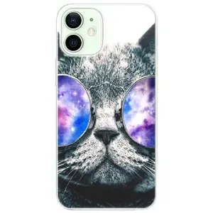 iSaprio Galaxy Cat pro iPhone 12 mini