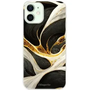 iSaprio Black and Gold pro iPhone 12