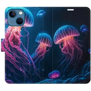 iSaprio flip pouzdro Jellyfish pro iPhone 13 mini