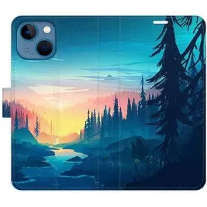 iSaprio flip pouzdro Magical Landscape pro iPhone 13 mini