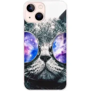iSaprio Galaxy Cat pro iPhone 13 mini