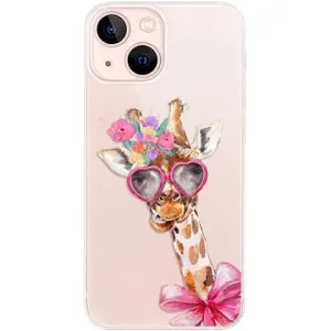 iSaprio Lady Giraffe pro iPhone 13 mini