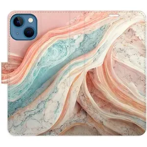 iSaprio flip pouzdro Colour Marble pro iPhone 13