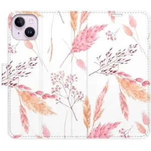 iSaprio flip pouzdro Ornamental Flowers pro iPhone 14 Plus