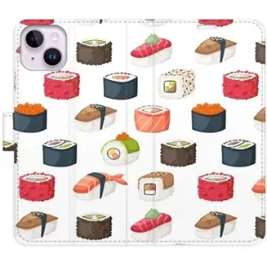 iSaprio flip pouzdro Sushi Pattern 02 pro iPhone 14 Plus