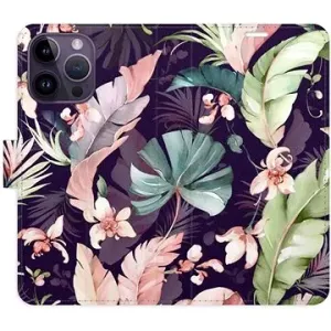iSaprio flip pouzdro Flower Pattern 08 pro iPhone 14 Pro Max