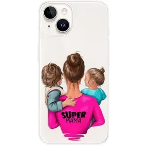 iSaprio Super Mama pro Boy and Girl pro iPhone 15 Plus