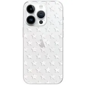 iSaprio Stars Pattern pro white pro iPhone 15 Pro