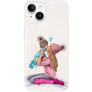 iSaprio Kissing Mom pro Blond and Boy pro iPhone 15