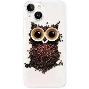 iSaprio Owl And Coffee pro iPhone 15