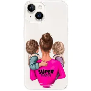 iSaprio Super Mama pro Two Boys pro iPhone 15
