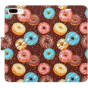 iSaprio flip pouzdro Donuts Pattern pro iPhone 7 Plus