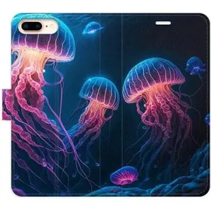 iSaprio flip pouzdro Jellyfish pro iPhone 7 Plus