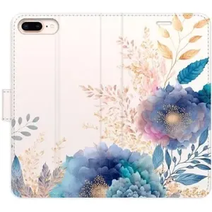 iSaprio flip pouzdro Ornamental Flowers 03 pro iPhone 7 Plus