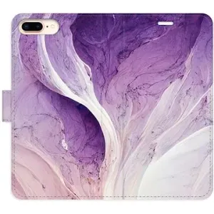 iSaprio flip pouzdro Purple Paint pro iPhone 7 Plus