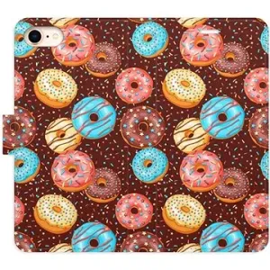 iSaprio flip pouzdro Donuts Pattern pro iPhone 7/8/SE 2020