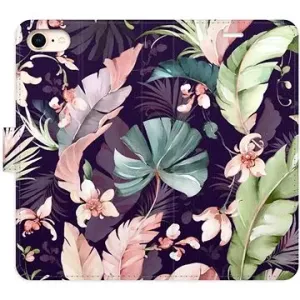 iSaprio flip pouzdro Flower Pattern 08 pro iPhone 7/8/SE 2020