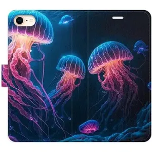iSaprio flip pouzdro Jellyfish pro iPhone 7/8/SE 2020