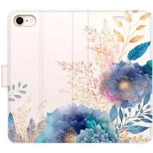iSaprio flip pouzdro Ornamental Flowers 03 pro iPhone 7/8/SE 2020