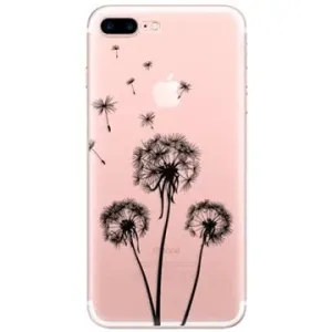 iSaprio Three Dandelions - black pro iPhone 7 Plus / 8 Plus