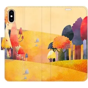 iSaprio flip pouzdro Autumn Forest pro iPhone X/XS