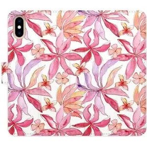 iSaprio flip pouzdro Flower Pattern 10 pro iPhone X/XS