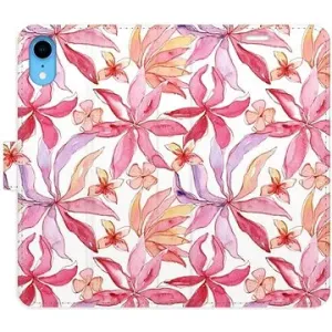 iSaprio flip pouzdro Flower Pattern 10 pro iPhone XR