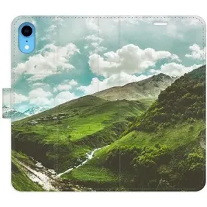 iSaprio flip pouzdro Mountain Valley pro iPhone XR