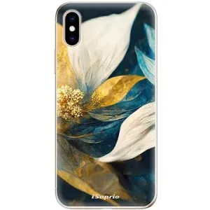 iSaprio Gold Petals pro iPhone XS