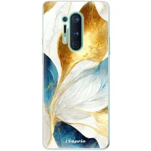 iSaprio Blue Leaves pro OnePlus 8 Pro #5123361
