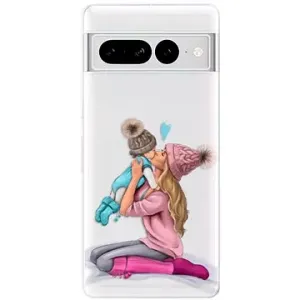 iSaprio Kissing Mom pro Blond and Boy pro Google Pixel 7 Pro 5G