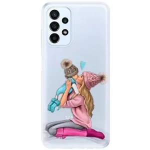 iSaprio Kissing Mom pro Blond and Boy pro Samsung Galaxy A23 / A23 5G