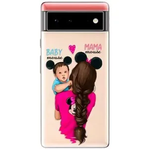 iSaprio Mama Mouse Brunette and Boy pro Google Pixel 6 5G