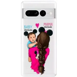 iSaprio Mama Mouse Brunette and Boy pro Google Pixel 7 Pro 5G