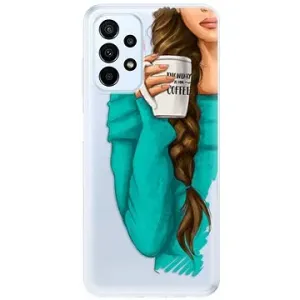iSaprio My Coffe and Brunette Girl pro Samsung Galaxy A23 / A23 5G