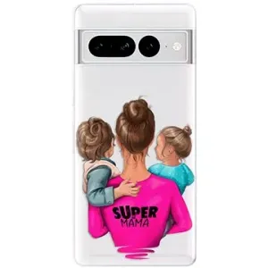 iSaprio Super Mama pro Boy and Girl pro Google Pixel 7 Pro 5G