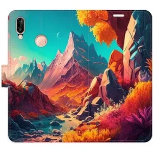 iSaprio flip pouzdro Colorful Mountains pro Huawei P20 Lite