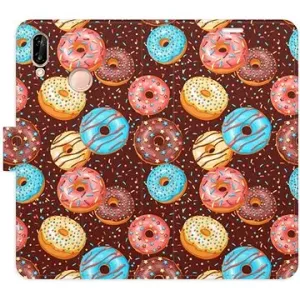 iSaprio flip pouzdro Donuts Pattern pro Huawei P20 Lite