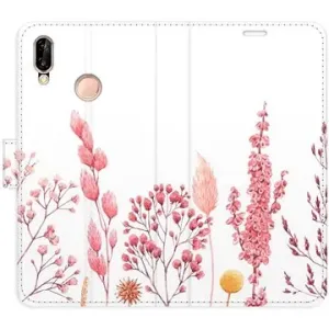 iSaprio flip pouzdro Pink Flowers 03 pro Huawei P20 Lite