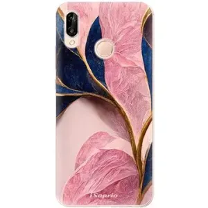 iSaprio Pink Blue Leaves pro Huawei P20 Lite