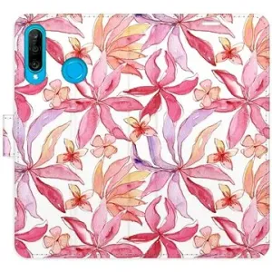 iSaprio flip pouzdro Flower Pattern 10 pro Huawei P30 Lite
