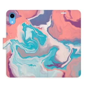 Flipové pouzdro iSaprio - Abstract Paint 06 - iPhone XR