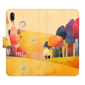 Flipové pouzdro iSaprio - Autumn Forest - Huawei P20 Lite